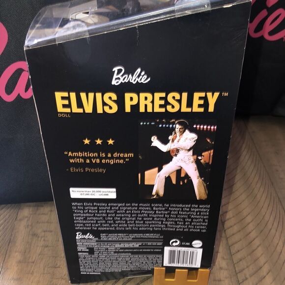 NEW Elvis Presley Barbie Signature Collection No more than 20k Made. - Picture 6 of 17